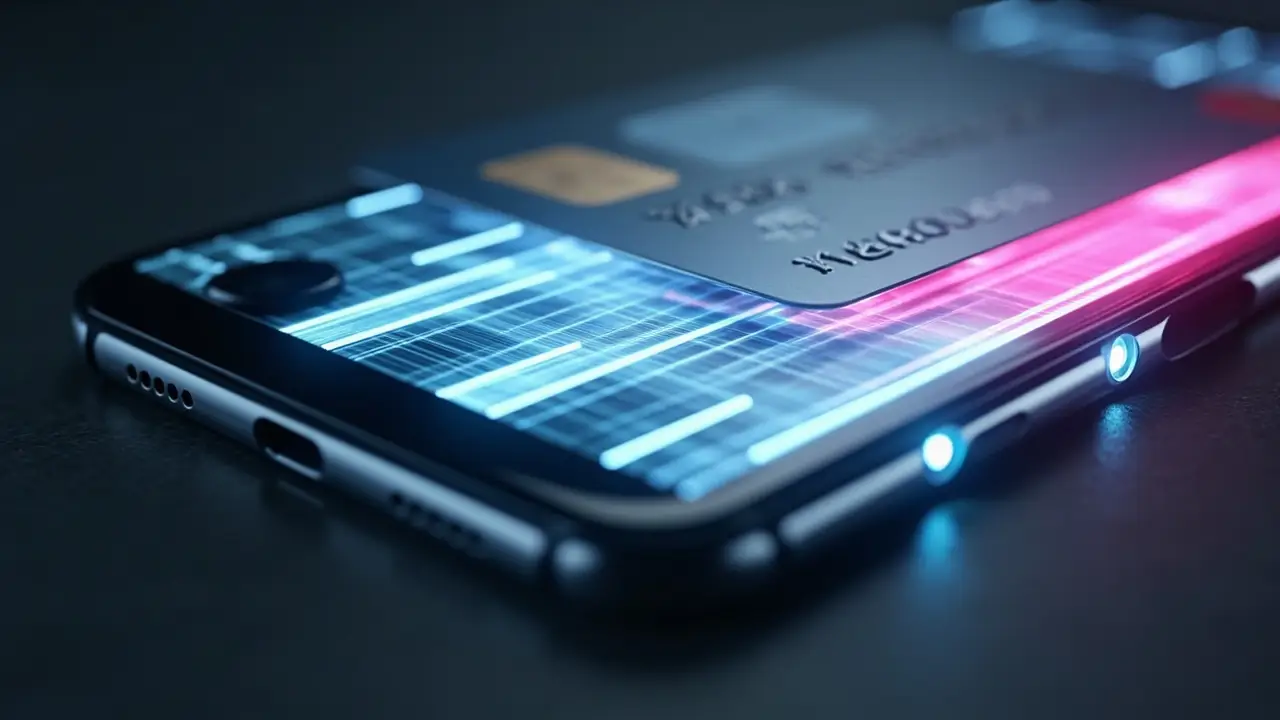 Soft POS Technology. Credit Card and Mobile Phone